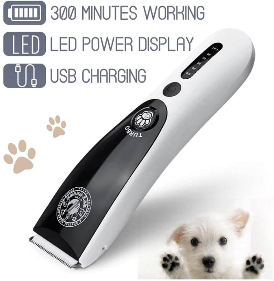 ​Anera Low Noise, Cordless ​Dog Clippers